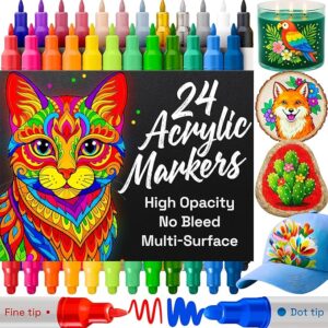 ARTISTRO 24 Acrylic Paint Markers