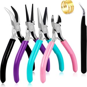 4Pcs Jewelry Pliers Set Jewelry Making