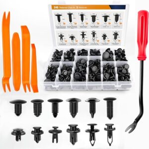 GOOACC 240PCS Bumper Retainer Clips